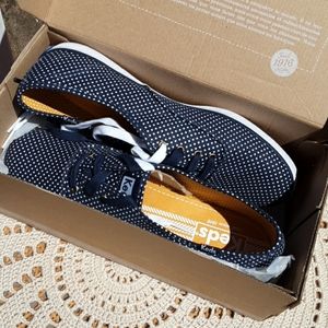 Keds sneakers size 8.5 M navy with dots